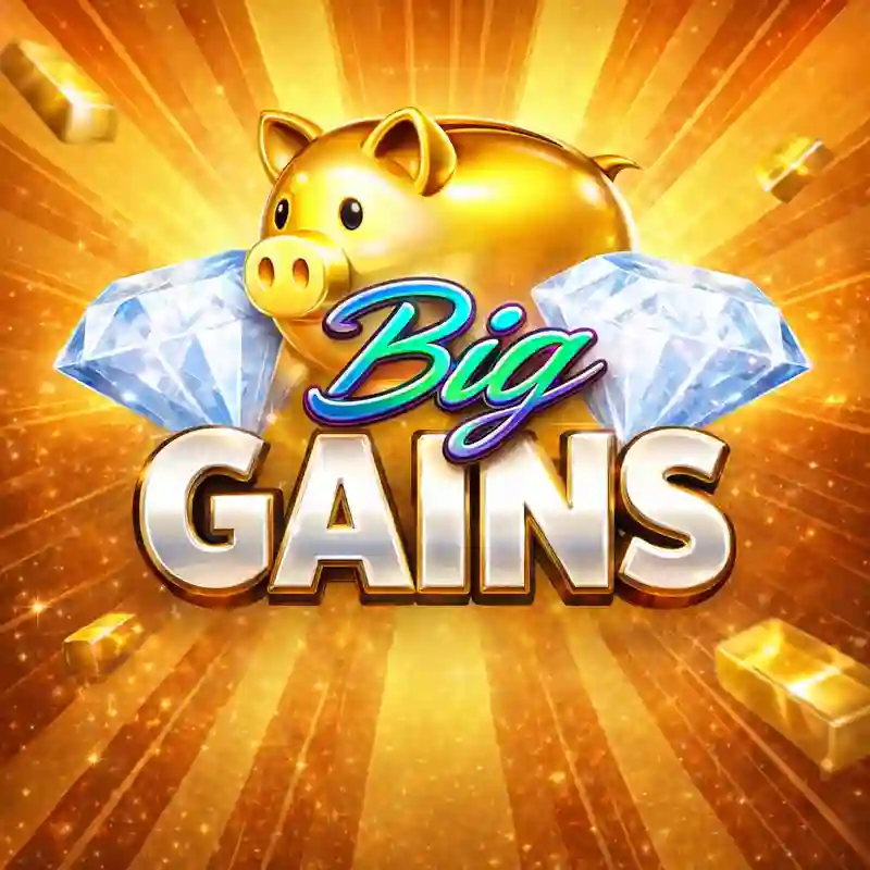 Big Gains online casino slot game by aceph